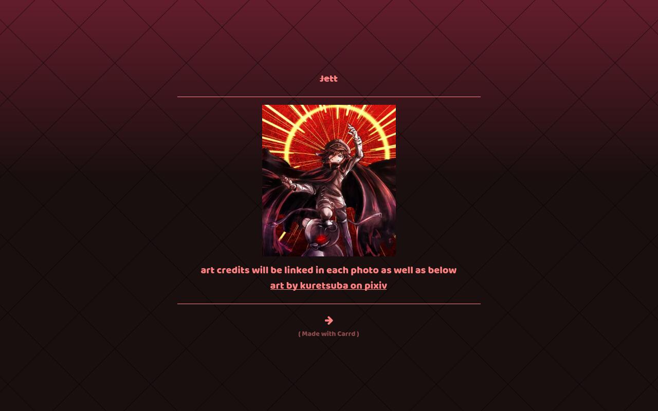 Carrd profile picture for @iguana
